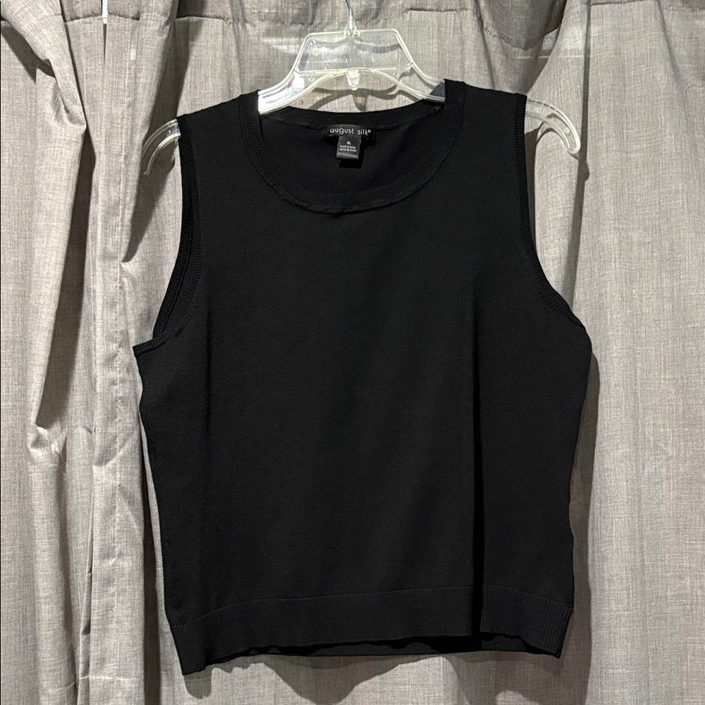 August Silk shell sweater